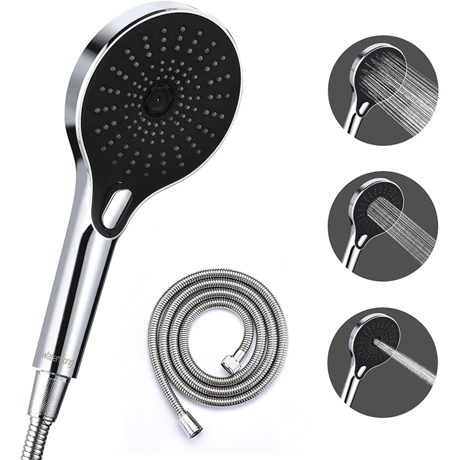 WaterSong 5" High-Pressure Shower Head for $10