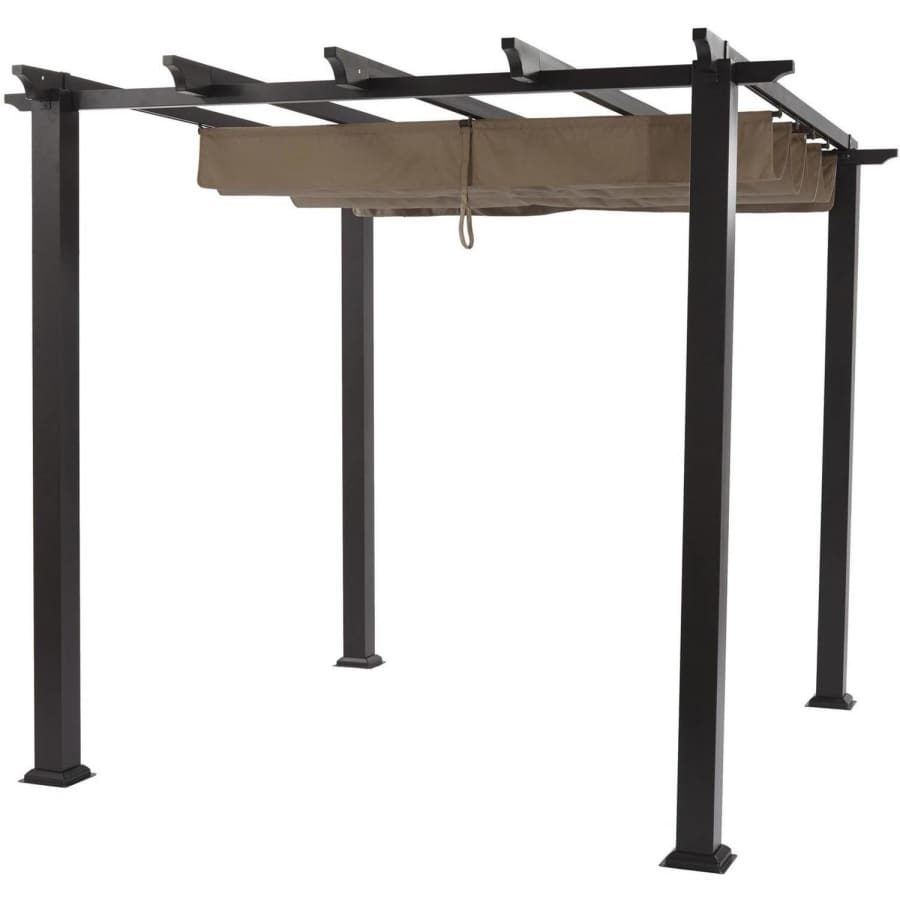 BH&G Better Homes & Gardens Meritmoor 9-Ft. Steel Pergola for $295