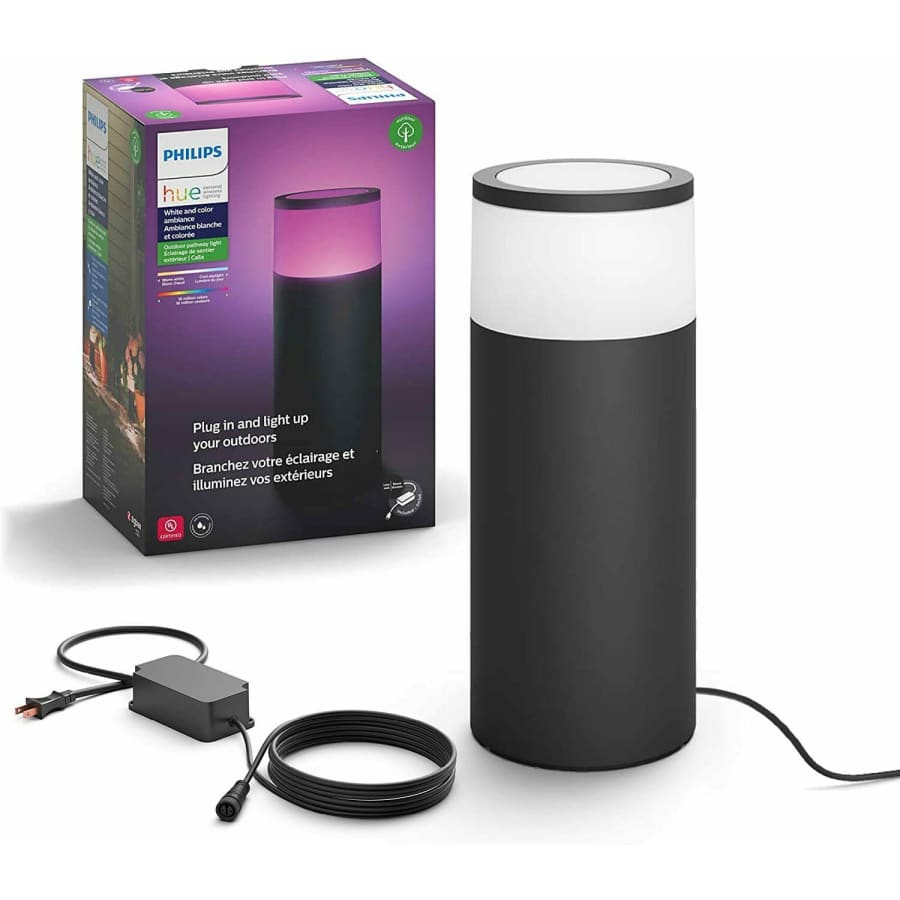 Philips Hue Calla White & Color Ambiance Smart Outdoor Pathway Light Base Kit for $127 Philips Hue Calla White & Color Ambiance Smart Outdoor Pathway Light Base Kit for $127