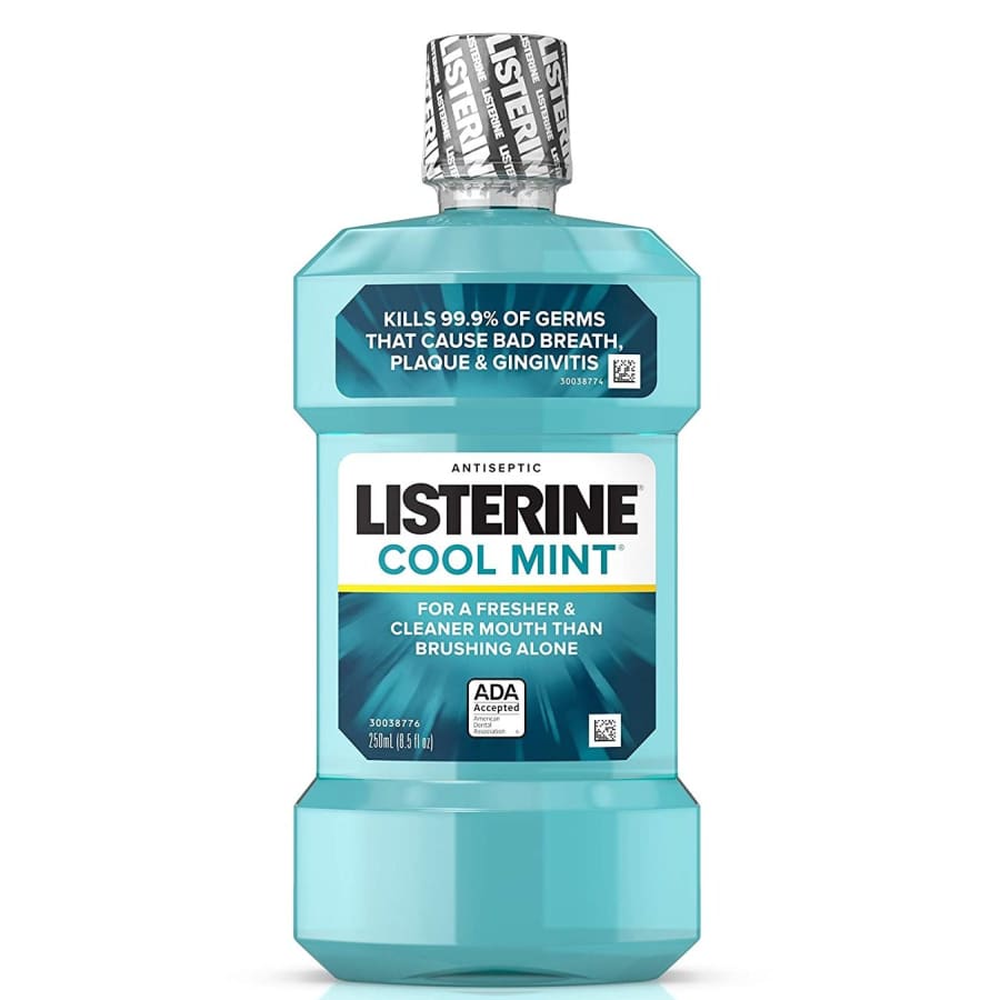 Listerine 8.5-oz. Cool Mint Antiseptic Mouthwash for $5