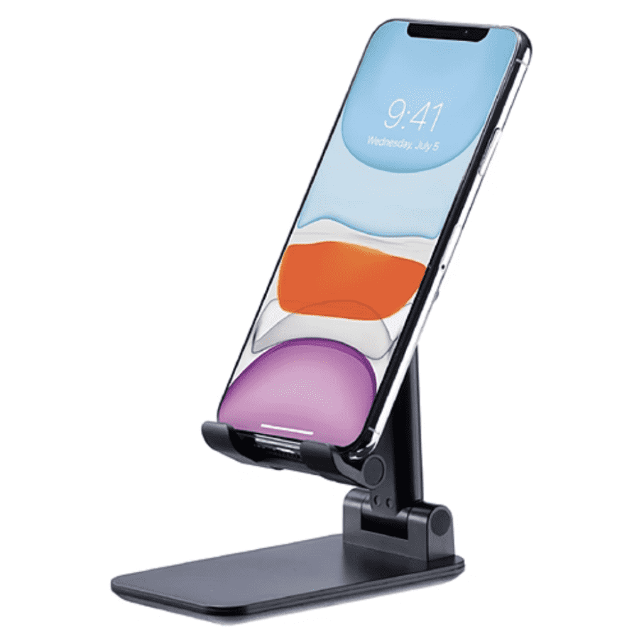 Merkury Foldable Cell Phone Desk Stand for $4