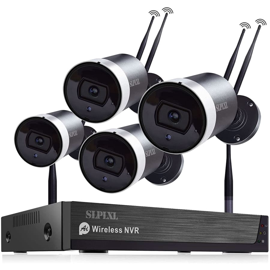 SLPLXL 8-Channel Outdoor Wireless Security Camera System for $108