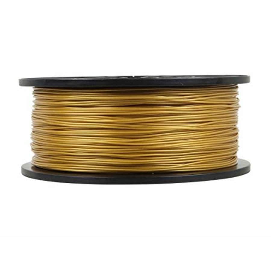 Monoprice 112299 PLA 3D Printer Filament - Gold - 1kg Spool, 1.75mm Thick | | For All PLA for $31 Monoprice 112299 PLA 3D Printer Filament - Gold - 1kg Spool, 1.75mm Thick | | For All PLA for $31