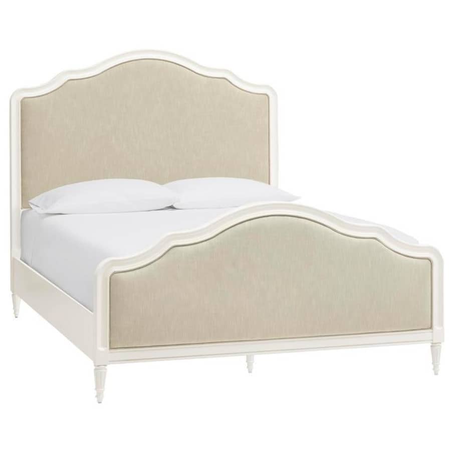 Home Decorators Collection Ashdale Upholstered Headboard King Bed for $599
