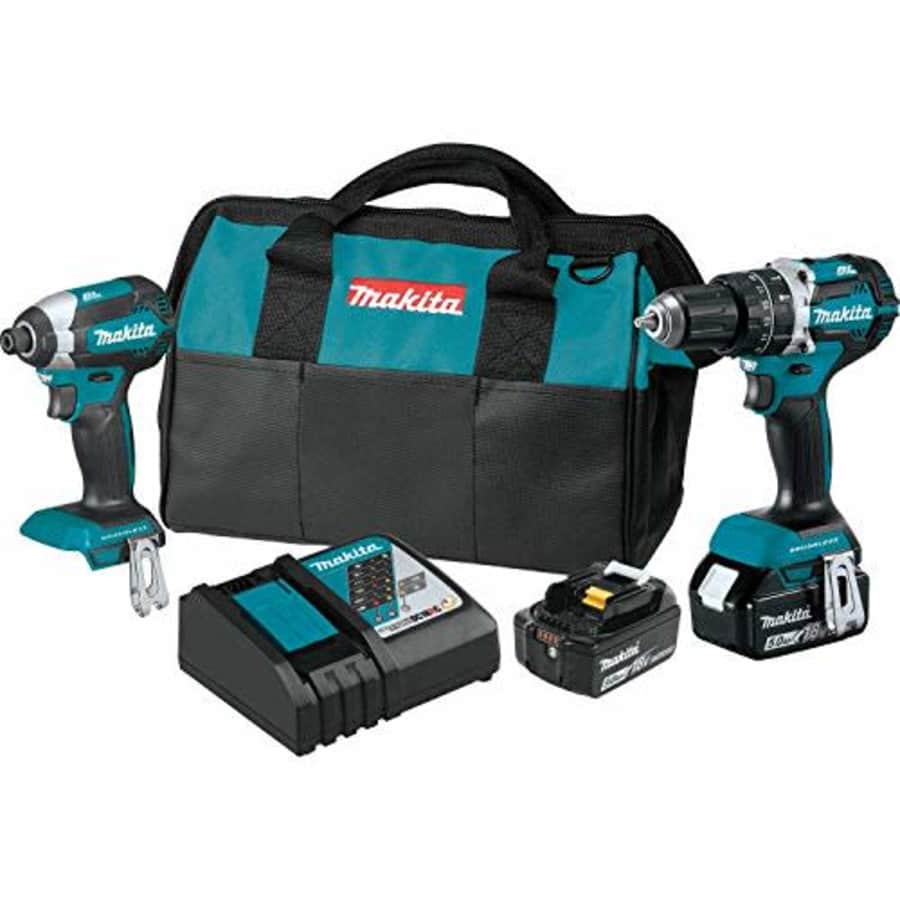 Makita XT269T 18V LXT Lithium-Ion Brushless Cordless 2-Pc. Combo Kit (5.0Ah) (Renewed) for $249