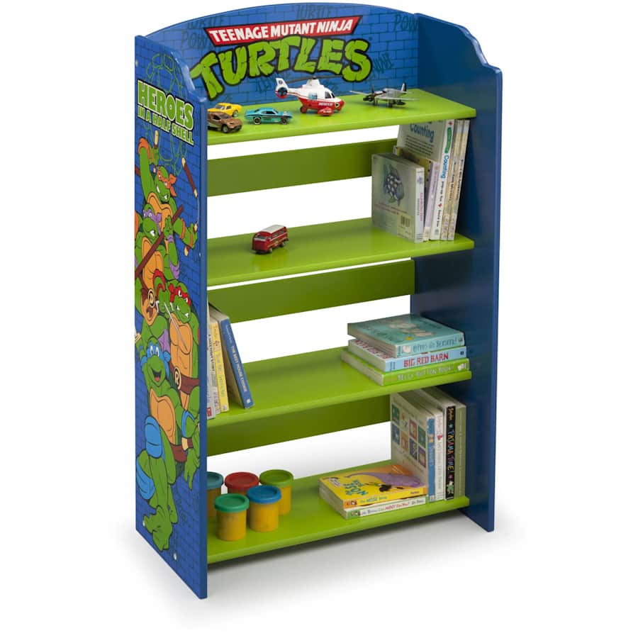 Delta Children Teenage Mutant Ninja Turtles Wood Bookshelf for $20 Delta Children Teenage Mutant Ninja Turtles Wood Bookshelf for $20