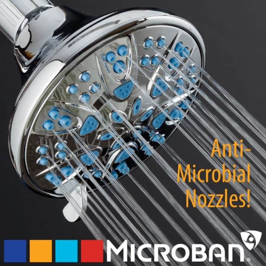 AquaDance Microban 6-Setting Shower Head for $8 AquaDance Microban 6-Setting Shower Head for $8