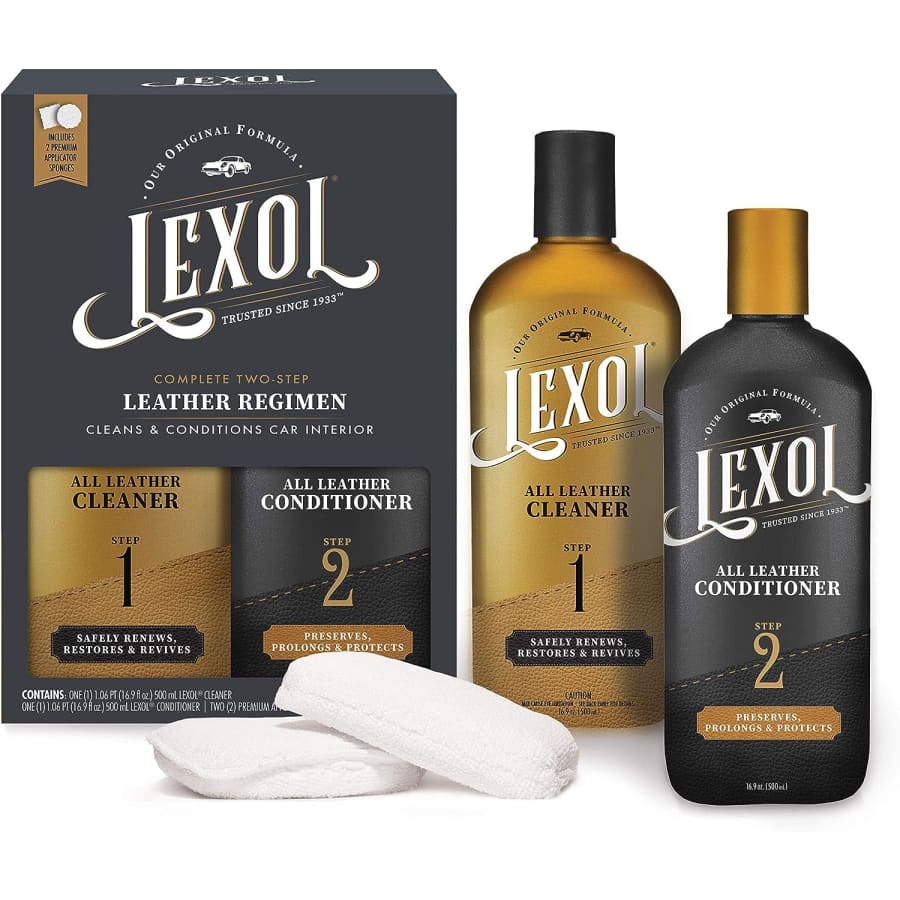 Lexol Leather Care Kit Conditioner and Cleaner for $14 Lexol Leather Care Kit Conditioner and Cleaner for $14