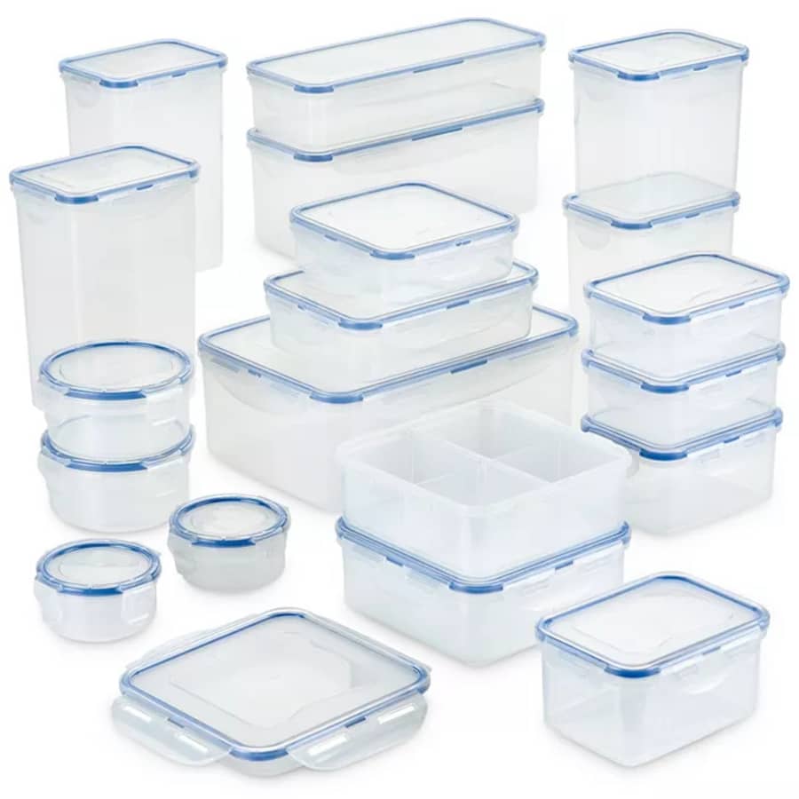 Lock & Lock Easy Essentials 38-Piece Food Storage Container Set for $41 Lock & Lock Easy Essentials 38-Piece Food Storage Container Set for $41