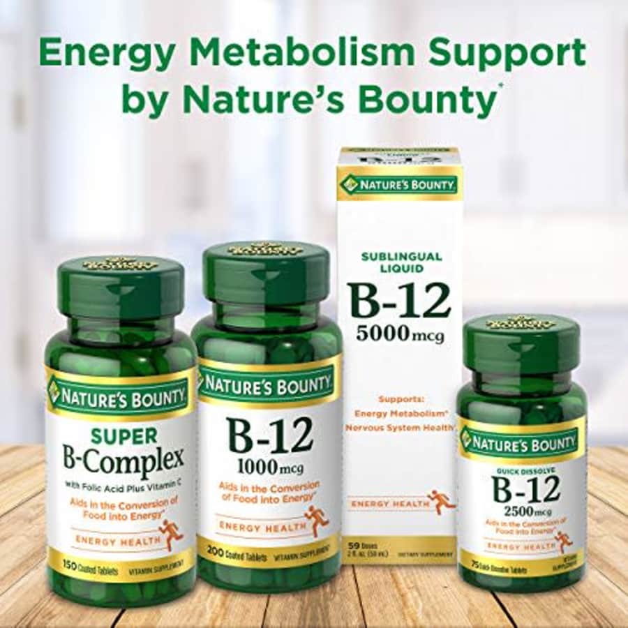 Vitamin B6 by Nature's Bounty, Vitamin Supplement, Supports Energy Metabolism and Nervous System for $12 Vitamin B6 by Nature's Bounty, Vitamin Supplement, Supports Energy Metabolism and Nervous System for $12