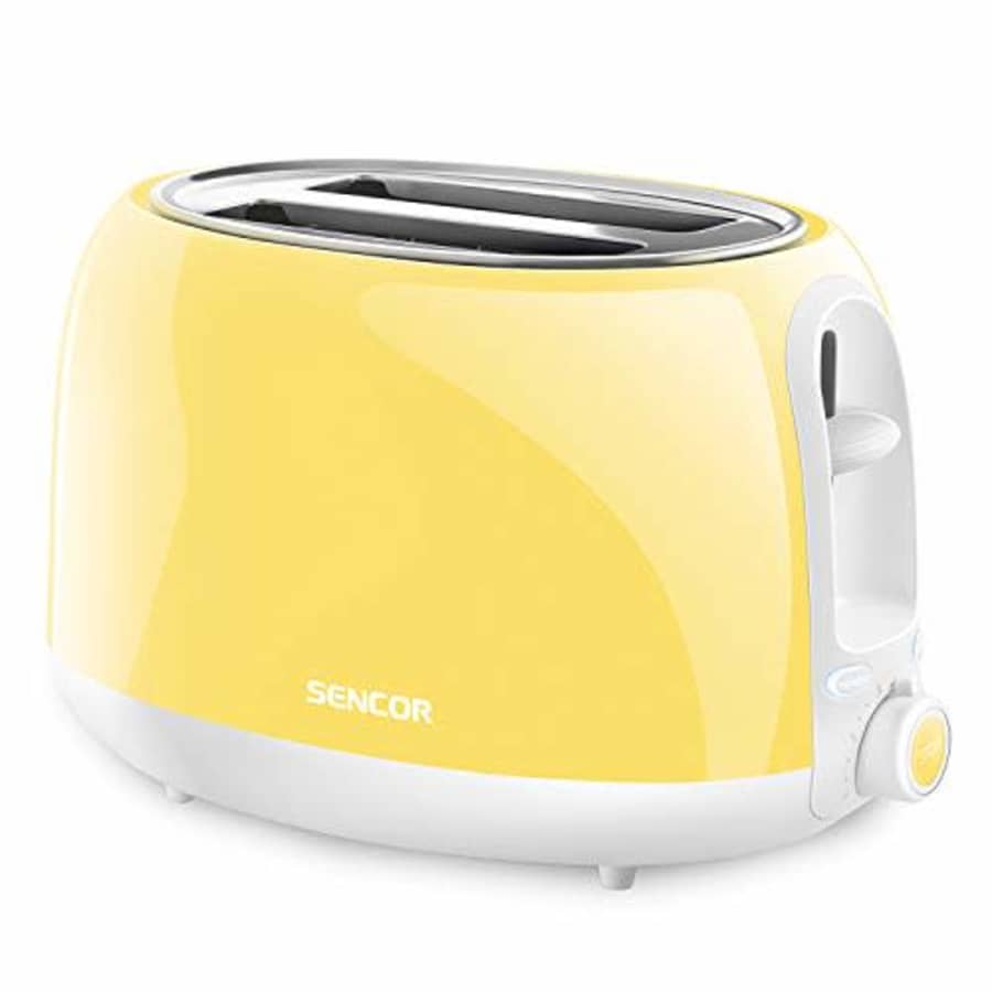 Sencor STS36YL 2-slot High Lift Toaster with Safe Cool Touch Technology, Sunflower Yellow for $35 Sencor STS36YL 2-slot High Lift Toaster with Safe Cool Touch Technology, Sunflower Yellow for $35