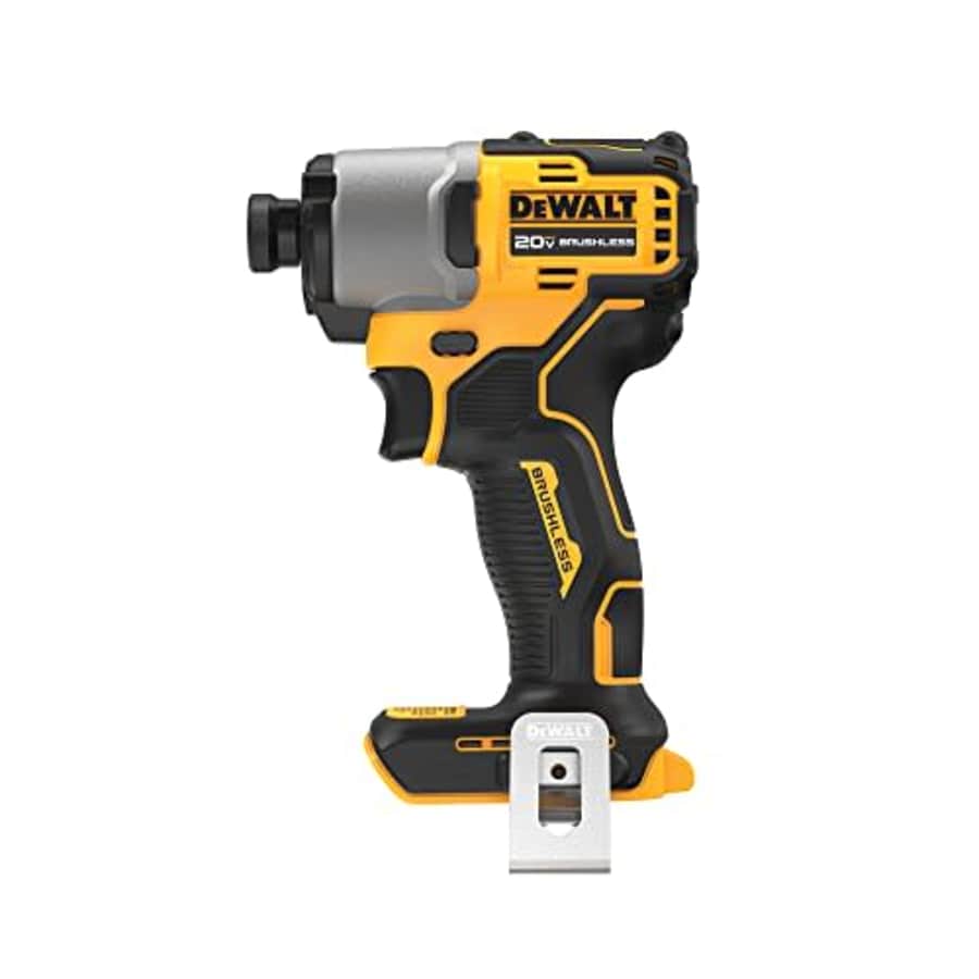 DEWALT 20V MAX* 1/4 in. Brushless Cordless Impact Driver (Tool Only) (DCF840B) for $86