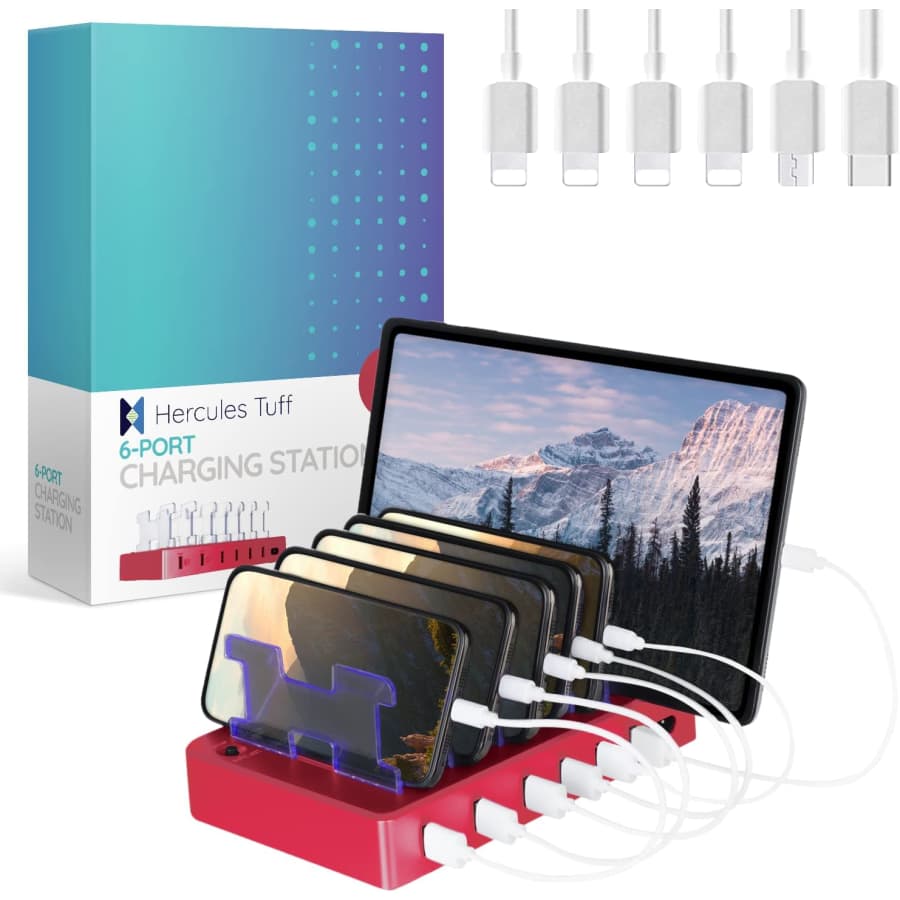 Hercules Tuff 6-Port Charging for $22 Hercules Tuff 6-Port Charging for $22