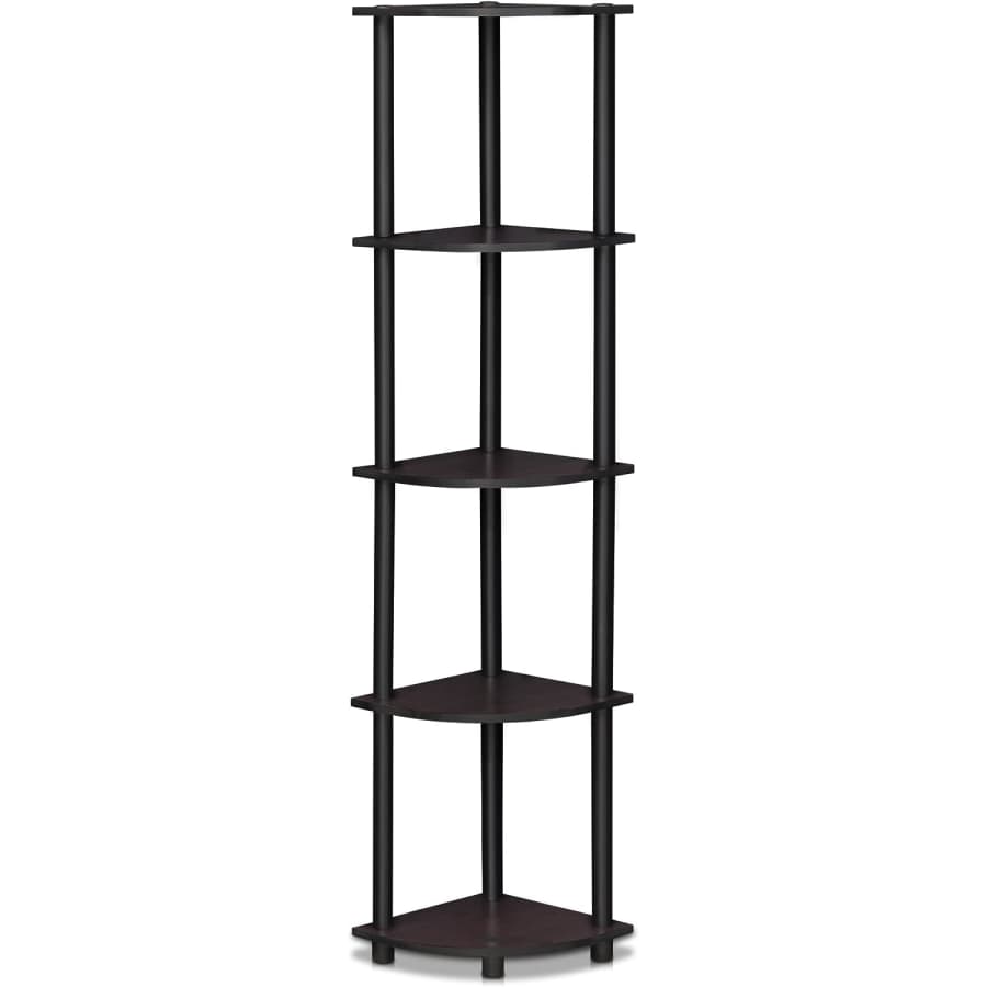 Furinno Turn-N-Tube 5-Tier Corner Shelf for $27 Furinno Turn-N-Tube 5-Tier Corner Shelf for $27