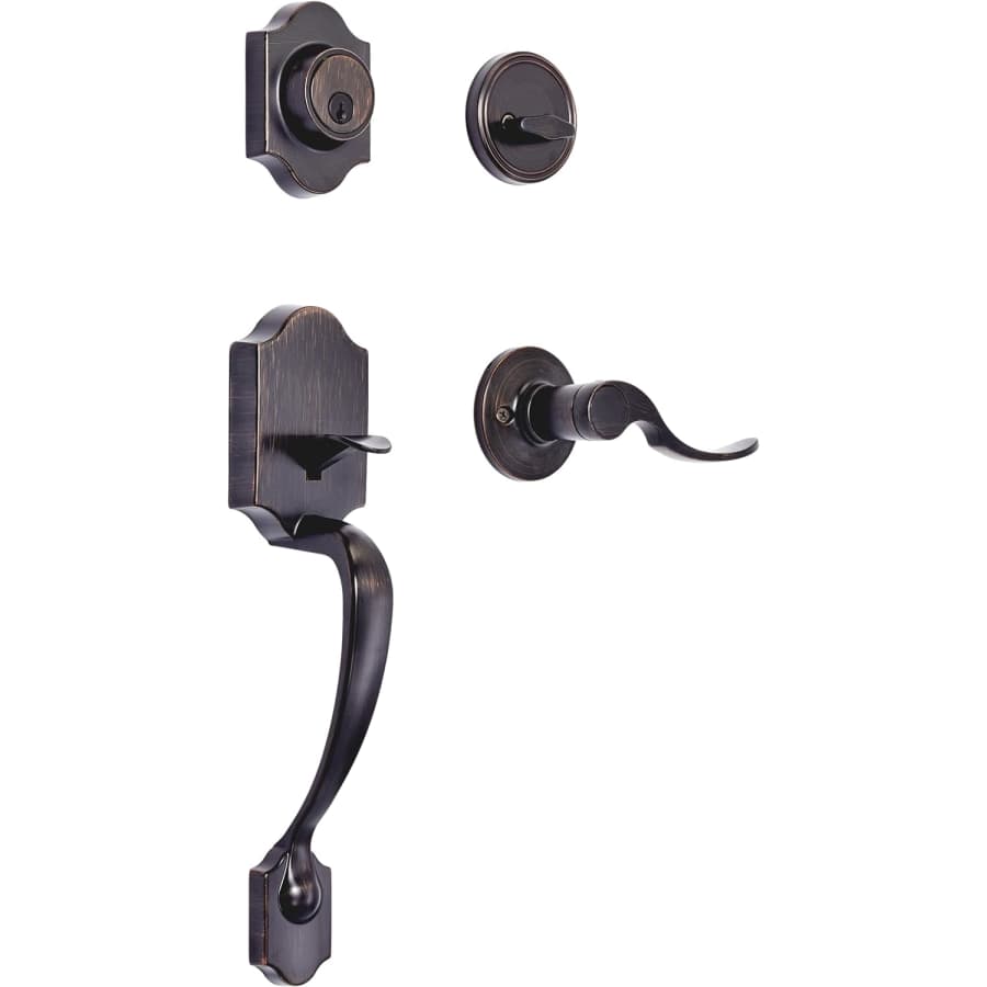 Amazon Basics Handleset w/ Shelby Lever for $40 Amazon Basics Handleset w/ Shelby Lever for $40