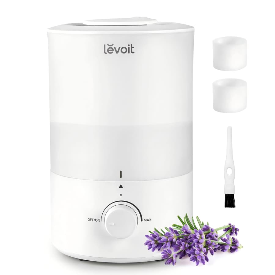 Levoit 25W 3L Cool Mist Top-Fill Humidifier w/ Essential Oil Defuser for $36