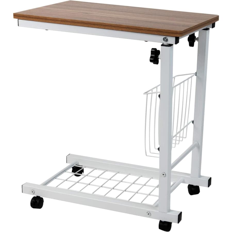 Mind Reader Adjustable Height Laptop Couch End Side Table for $32 Mind Reader Adjustable Height Laptop Couch End Side Table for $32