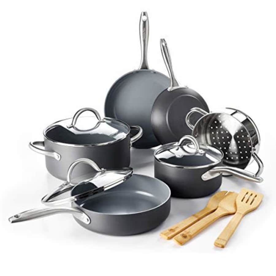 GreenPan Lima Ceramic Non-Stick Cookware Set, 12pc - CW000545-004 for $129
