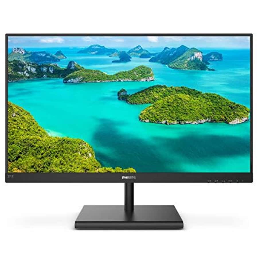 Philips 271E1S Computer Monitors Frameless Monitor, Full HD IPS, 124% sRGB, FreeSync 75Hz, VESA, for $200