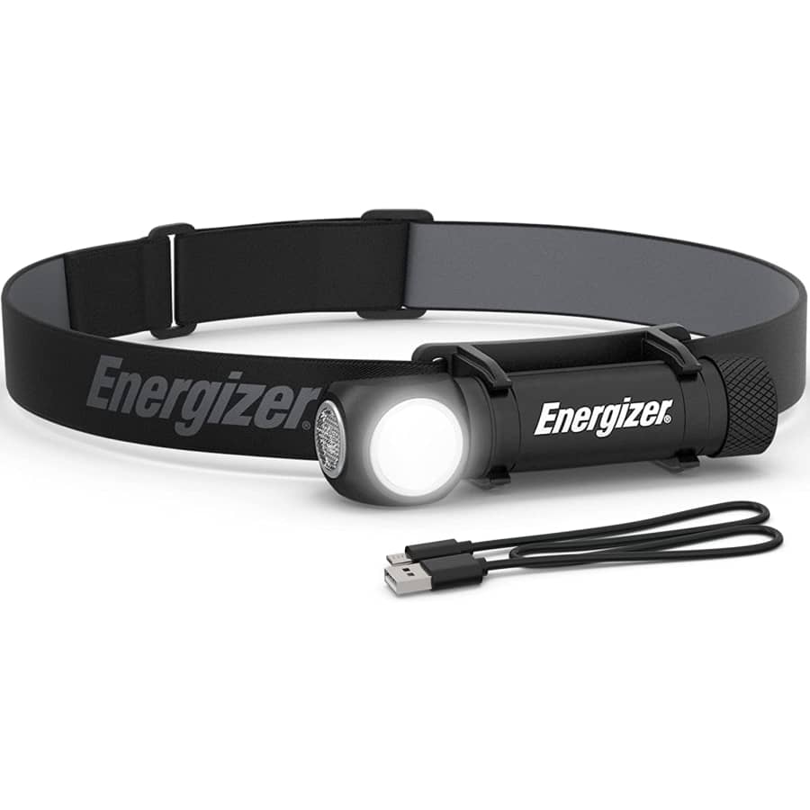 Energizer LED Rechargeable Headlamp Flashlight for $13 Energizer LED Rechargeable Headlamp Flashlight for $13