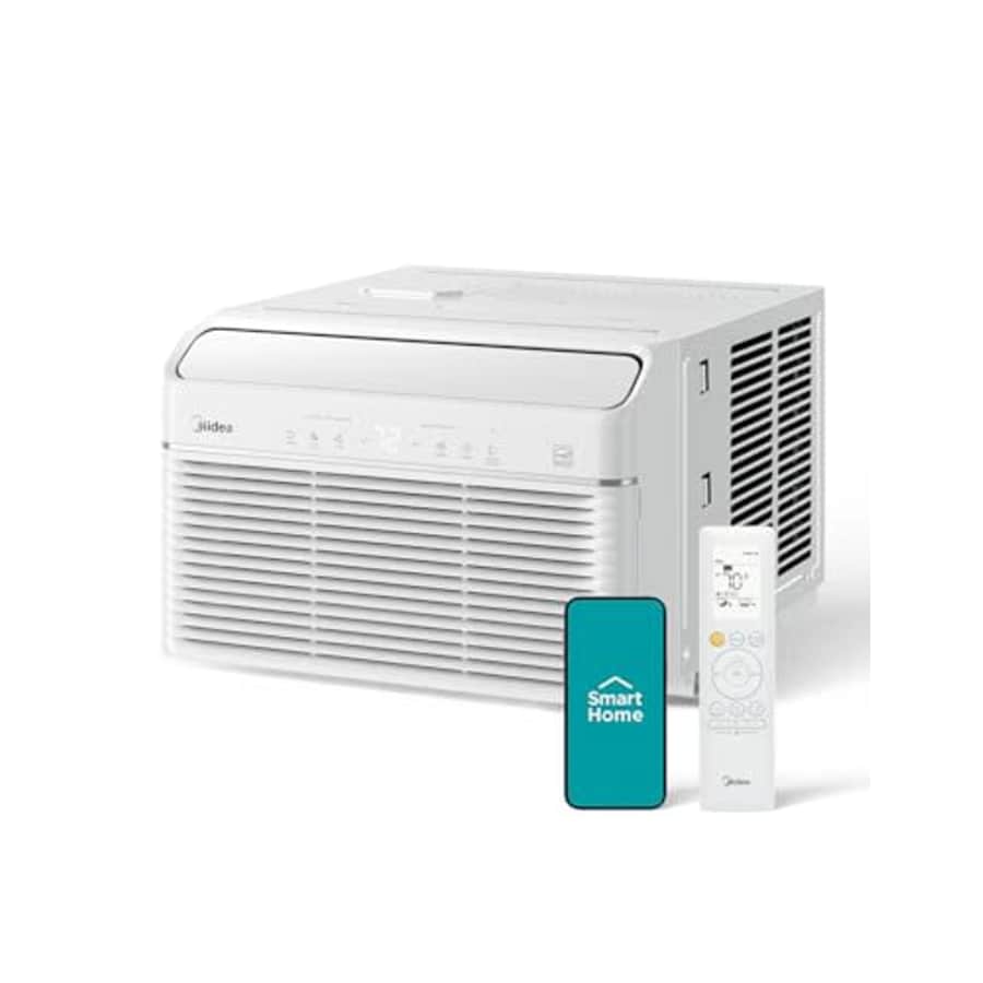 Midea 8000 BTU Window Air Conditioner with Heat, Inverter Tech Ultra-Quiet Operation, 35% for $380 Midea 8000 BTU Window Air Conditioner with Heat, Inverter Tech Ultra-Quiet Operation, 35% for $380