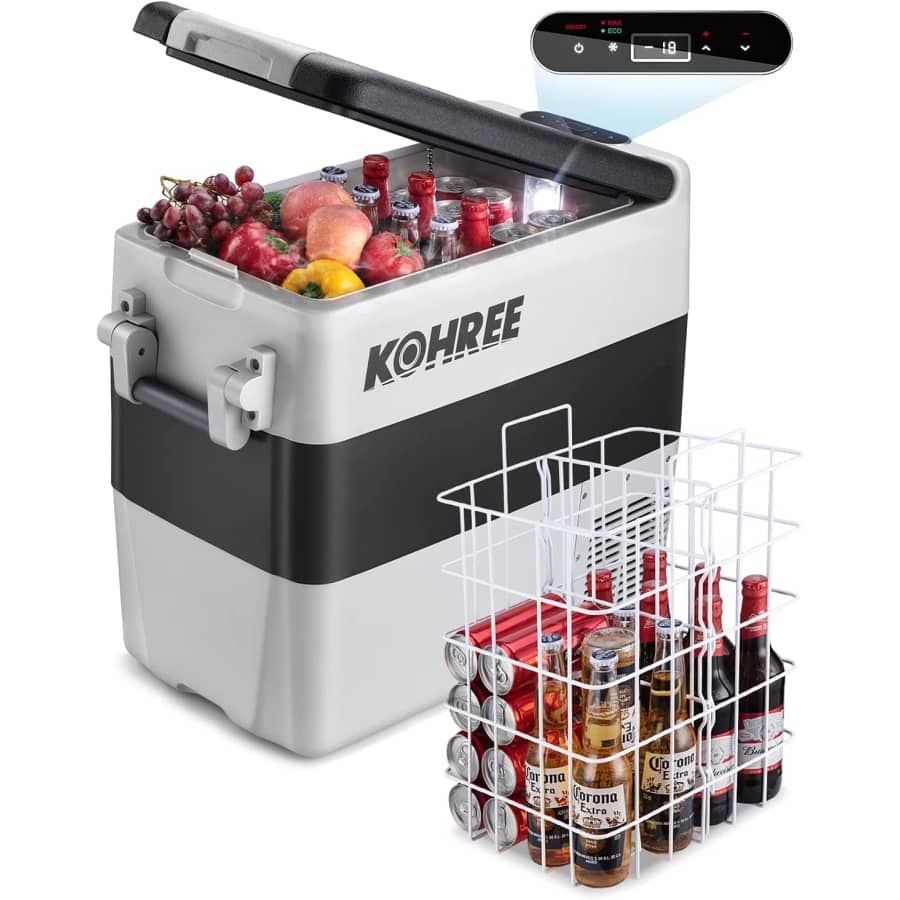 Kohree 53-Quart 12V Portable Refrigerator for $263 w/ Prime Kohree 53-Quart 12V Portable Refrigerator for $263 w/ Prime