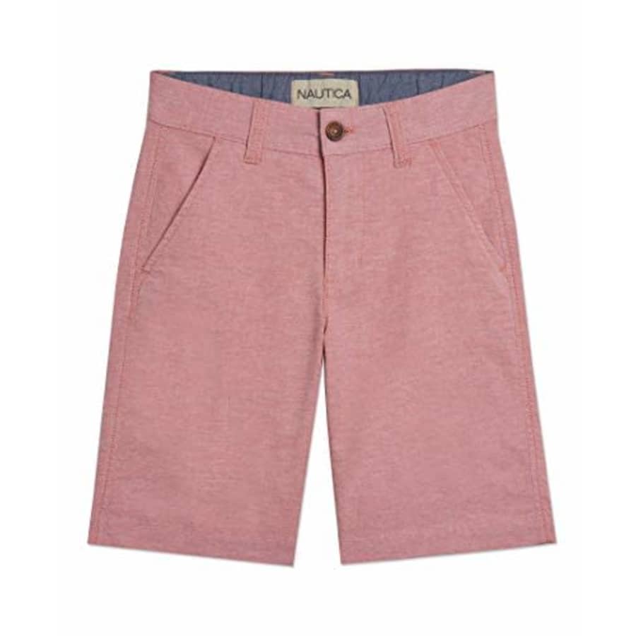 Nautica Boys' Flat Front Shorts, Sunset, 8 for $39