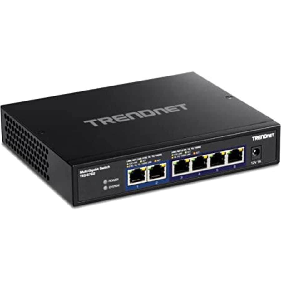 TRENDnet 6-Port 10G Switch: $108