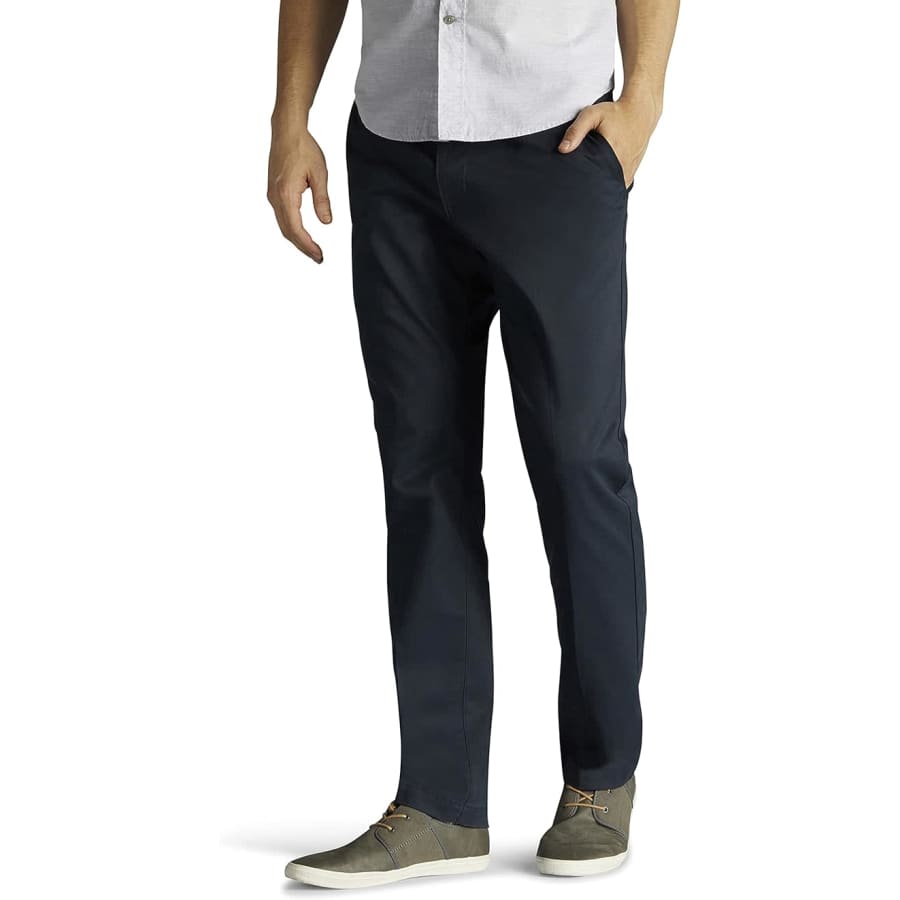 Lee Jeans Men's Extreme Motion Flat Front Slim Straight Pants for $17 Lee Jeans Men's Extreme Motion Flat Front Slim Straight Pants for $17