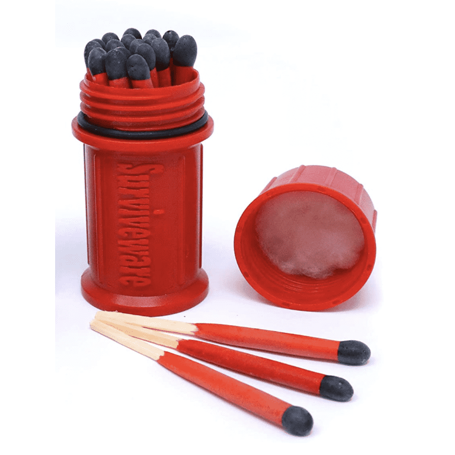 Surviveware 20-Count Stormproof Matches with Waterproof Container for $12