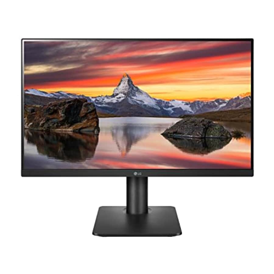 LG 24MP450-B Monitor 24" Full HD (1920 x 1080) IPS Display, 3-Side Virtually Borderless Design, AMD for $100