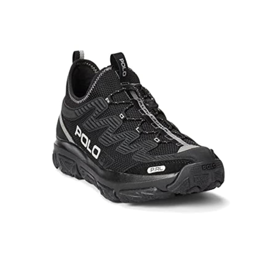 Polo Ralph Lauren MESH/SUEDE-ADVNTR 300LT-SK-LTL Black/Black for $120 Polo Ralph Lauren MESH/SUEDE-ADVNTR 300LT-SK-LTL Black/Black for $120