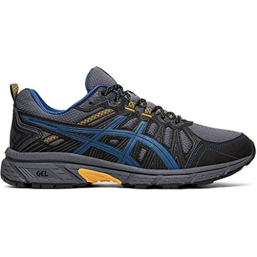 ASICS Men's Gel-Venture 7 Running Shoes, 10.5M, Metropolis/Black for $60