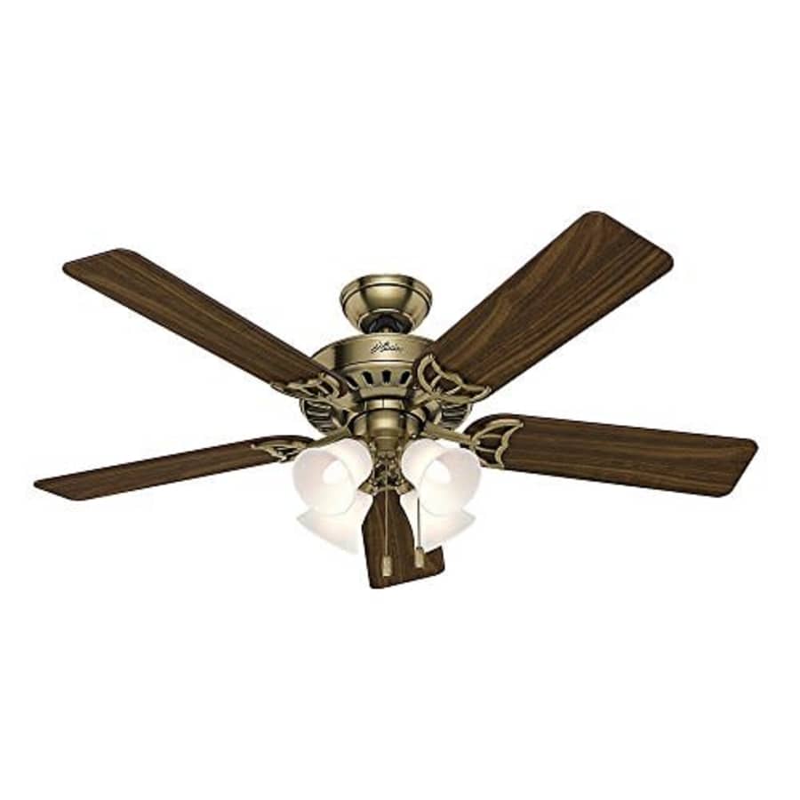 Hunter Fan Company 53063 Studio Series 52 Inch Ceiling Fan with 4 Covered Energy Efficient LED for $174 Hunter Fan Company 53063 Studio Series 52 Inch Ceiling Fan with 4 Covered Energy Efficient LED for $174