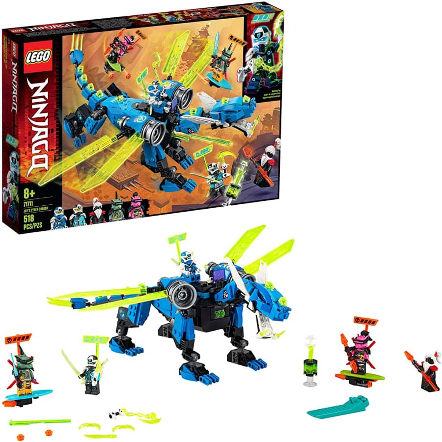 LEGO Ninjago Jay's Cyber Dragon Set for $76