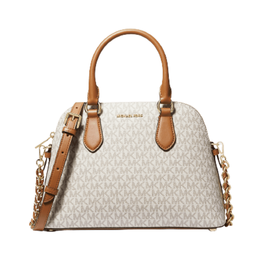 Michael Michael Kors Veronica Medium Logo Dome Satchel for $109