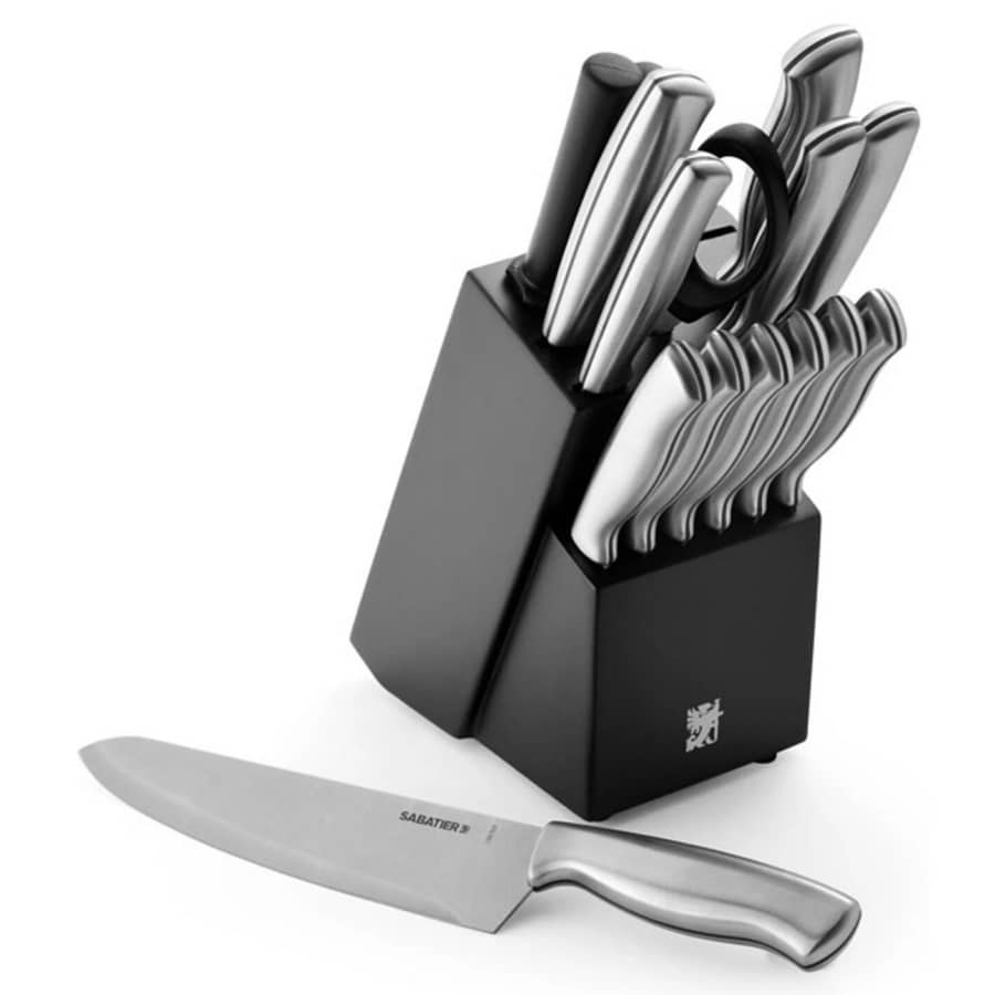 Sabatier 15-Piece Stamped Stainless Steel Cutlery Set for $40 Sabatier 15-Piece Stamped Stainless Steel Cutlery Set for $40