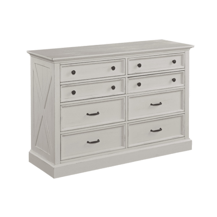 Home Styles Seaside Lodge Mahogany Veneer 8-Drawer Dresser for $513