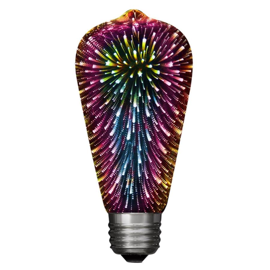 Feit Electric Infinity 3D Fireworks Effect LED Light Bulb for $10 Feit Electric Infinity 3D Fireworks Effect LED Light Bulb for $10