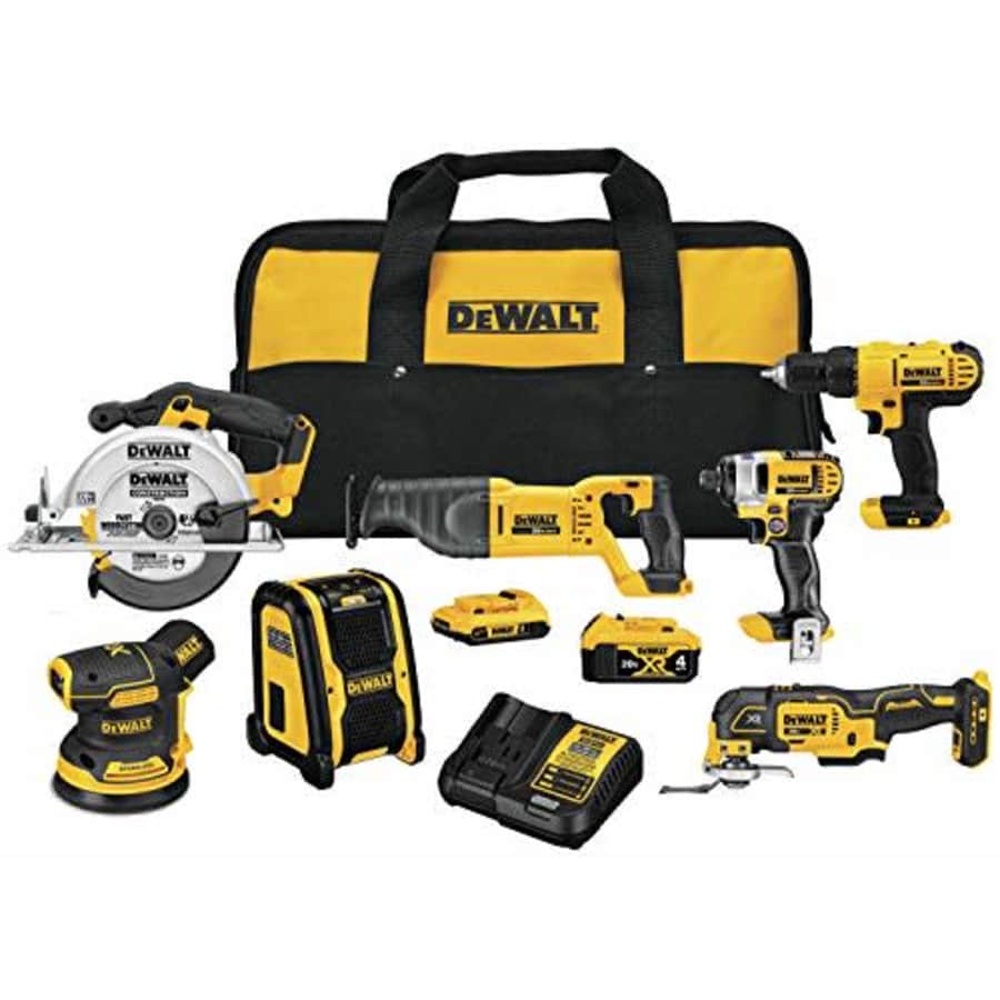 DeWalt 20V MAX Cordless Drill Combo Kit for $498