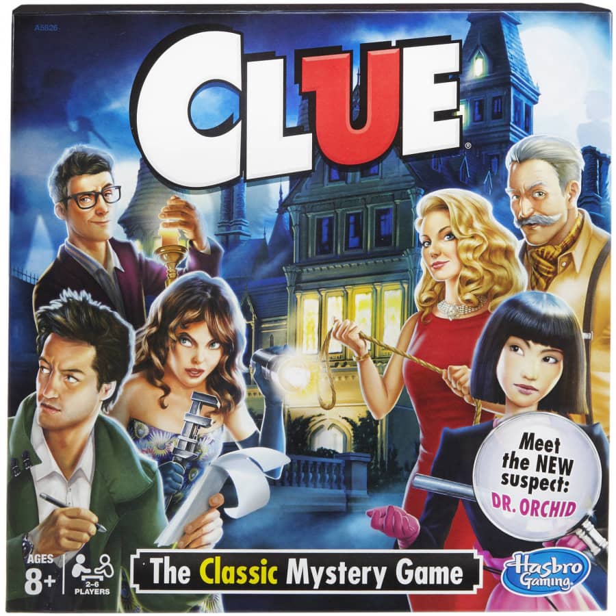 Hasbro Clue: The Classic Mystery Game for $14