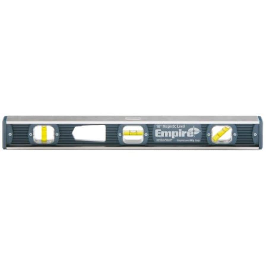 Empire Level 581-18 Magnetic Tradesman Aluminum Level, 18-Inch for $72