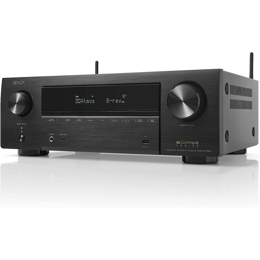 Denon AVR-X1700H 7.2 Channel AV Receiver for $569 Denon AVR-X1700H 7.2 Channel AV Receiver for $569
