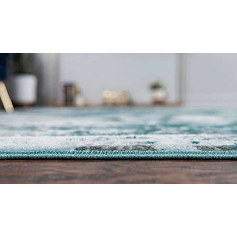 Unique Loom Sofia Traditional Area Rug, 7' 0 x 10' 0, Turquoise for $123 Unique Loom Sofia Traditional Area Rug, 7' 0 x 10' 0, Turquoise for $123