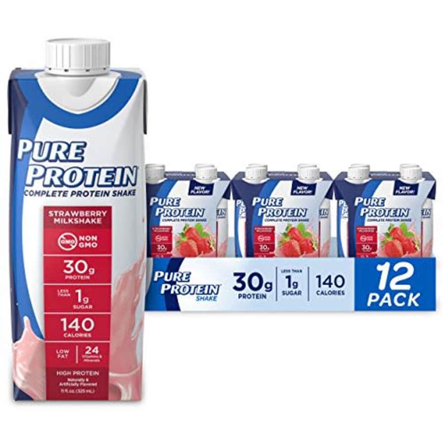 Pure Protein Complete Ready to Drink Protein Shake, Keto Diet Friendly Snack, 30g Whey Protein, for $18 Pure Protein Complete Ready to Drink Protein Shake, Keto Diet Friendly Snack, 30g Whey Protein, for $18