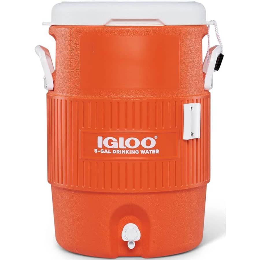 Igloo 5-Gallon Portable Sports Cooler Water Dispenser for $25 Igloo 5-Gallon Portable Sports Cooler Water Dispenser for $25