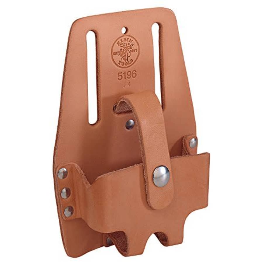 Klein Tools 5196 Tape Measure Holder, Leather, Large for $22