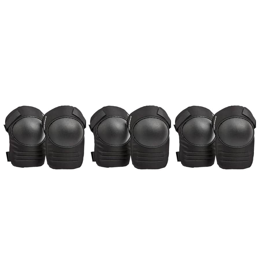 AmazonCommercial Swivel Cap Knee Pads 3-Pair Pack for $15 AmazonCommercial Swivel Cap Knee Pads 3-Pair Pack for $15