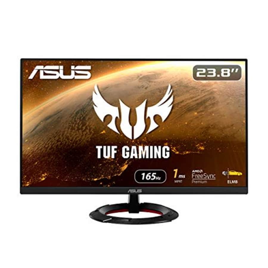 ASUS TUF Gaming 23.8 1080P Monitor (VG249Q1R) - Full HD, IPS, 165Hz (Supports 144Hz), 1ms, Extreme for $159 ASUS TUF Gaming 23.8 1080P Monitor (VG249Q1R) - Full HD, IPS, 165Hz (Supports 144Hz), 1ms, Extreme for $159