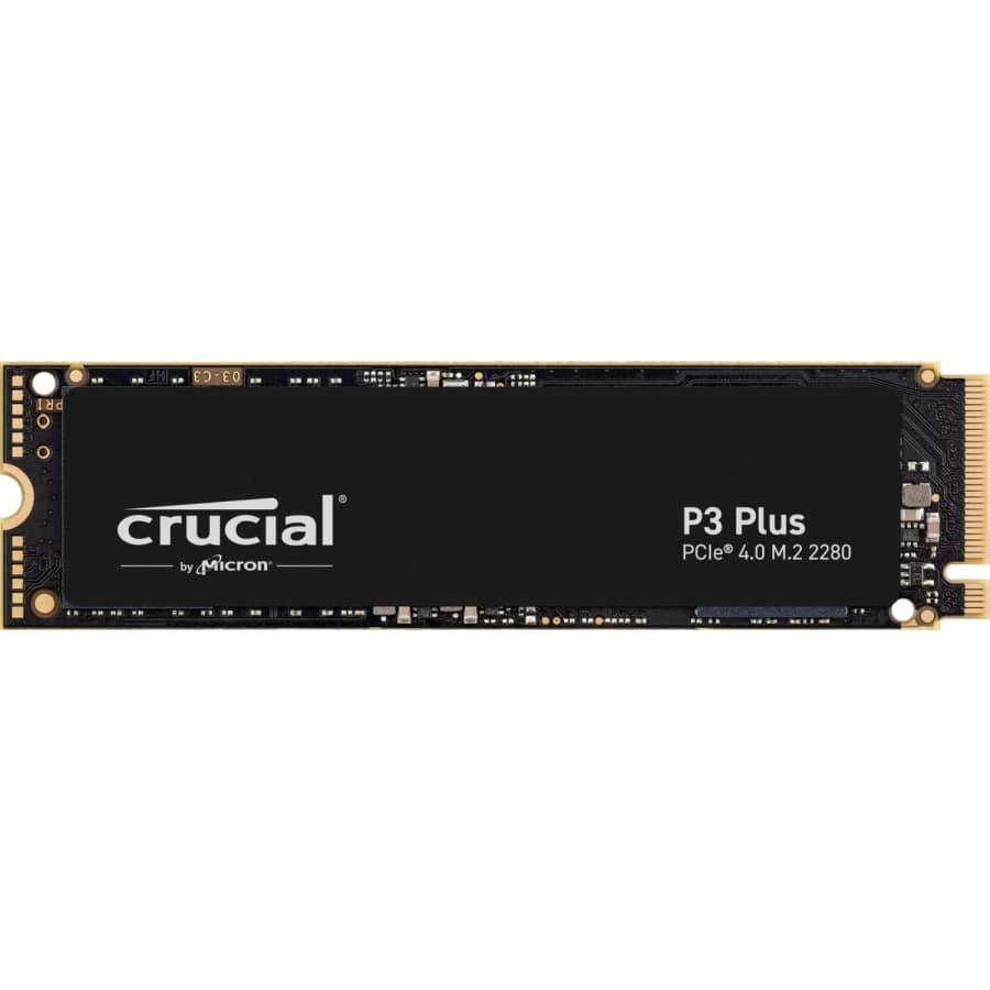 Crucial P3 Plus 1TB PCIe Gen4 3D NAND NVMe M.2 SSD for $45
